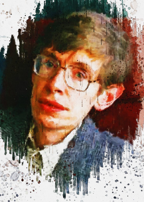 Stephen Hawking by Gunawan Rb